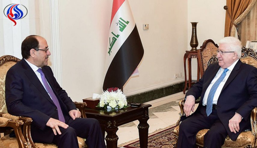 لقاء هام بين معصوم والمالكي بشان الانتخابات