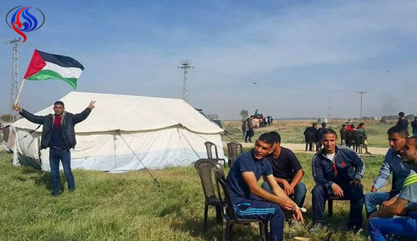 إرادة العودة تبدأ من خيمة 