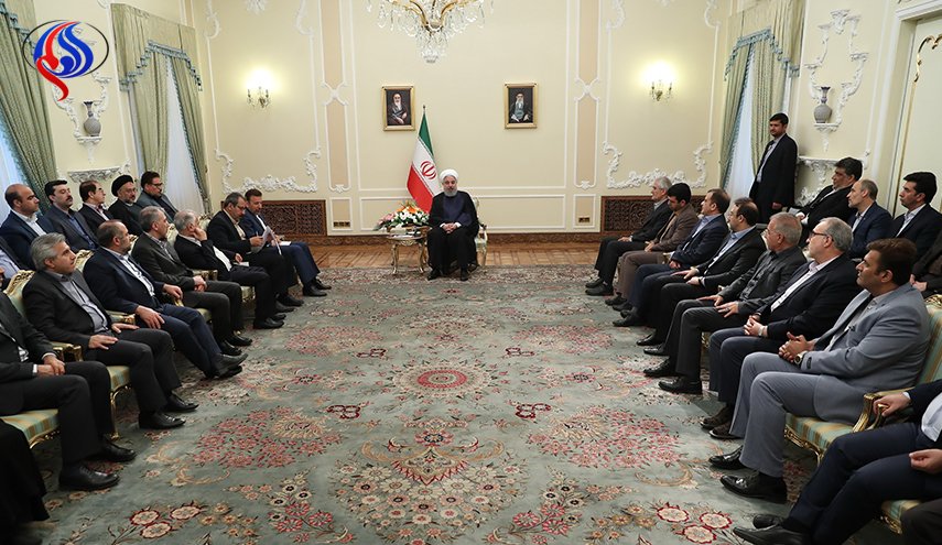 روحاني: التعامل البناء مع العالم من السياسات المبدئية لإيران