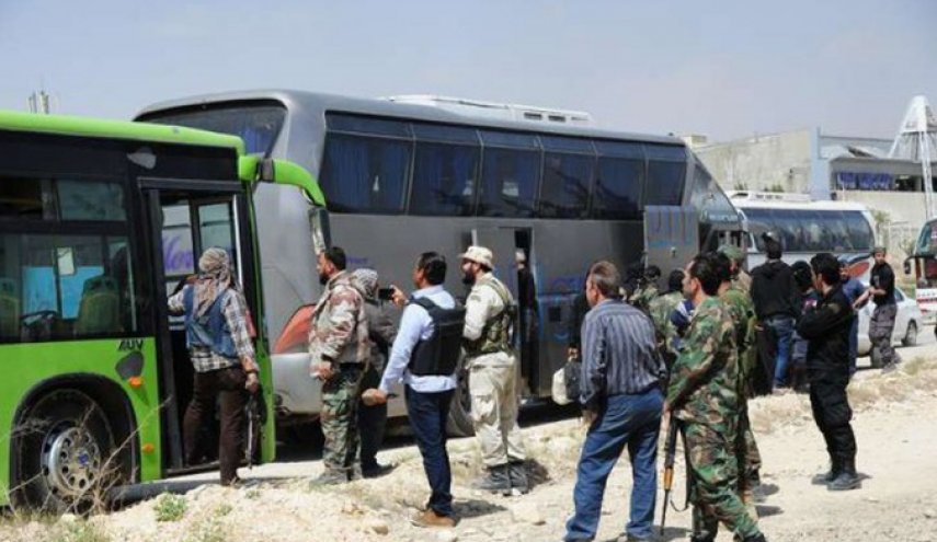 استعدادات لإخراج دفعة رابعة من المسلحين من دوما 