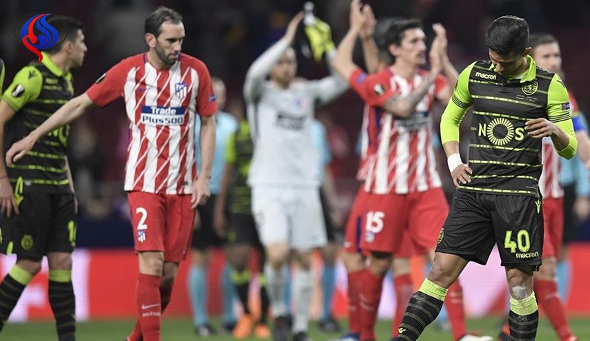 اتلتيكو مدريد الى نصف النهائي رغم الخسارة