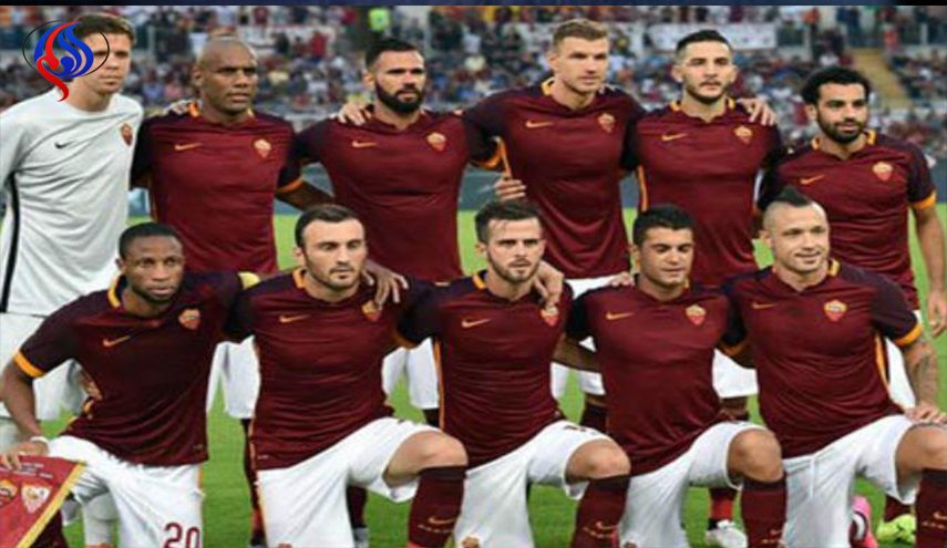 بالصورة.. روما علم بمواجهة ليفربول قبل سحب القرعة!