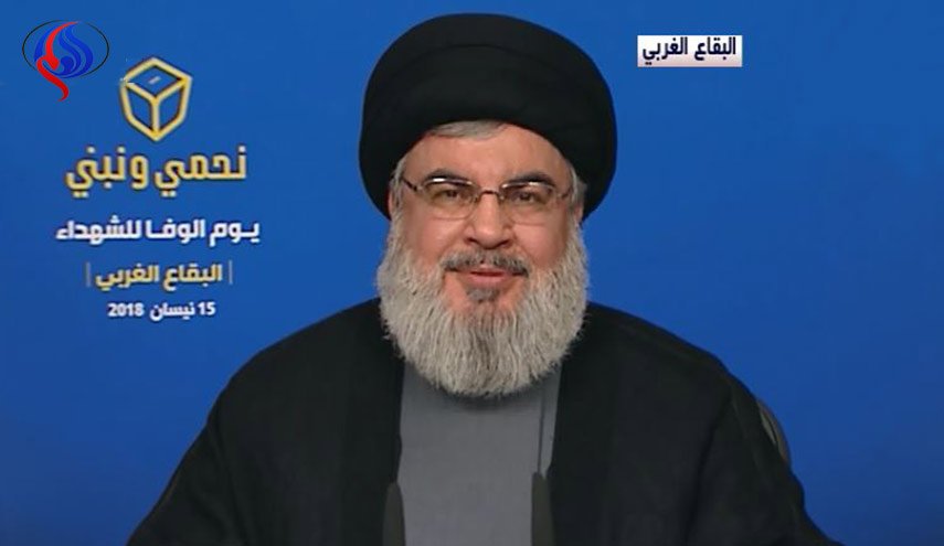 السيد نصر الله: المقاومة هي الرد الاستراتيجي على اسرائيل