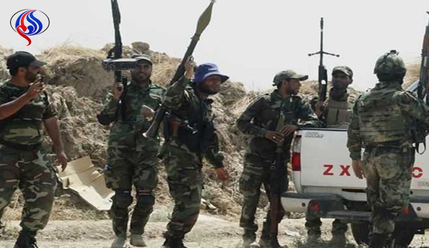 بالصور.. الحشد يعثر على مخابئ لداعش في صحراء صلاح الدين