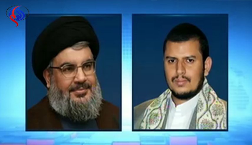السيد نصرالله يعزي السيد الحوثي باستشهاد صالح الصماد