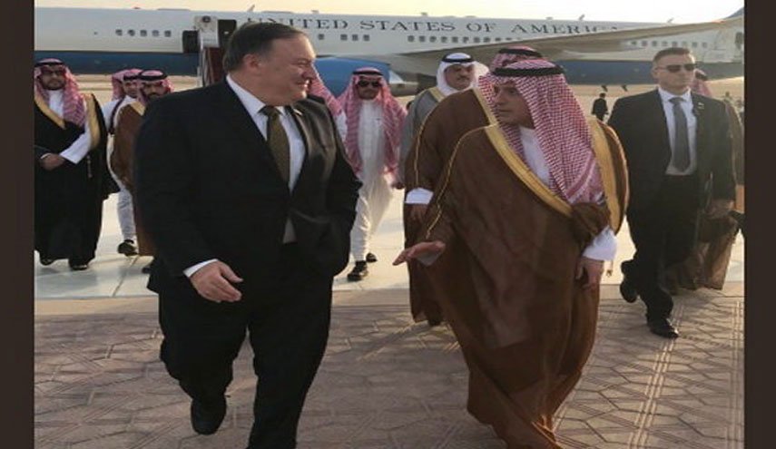 وزیر خارجه آمریکا وارد ریاض شد