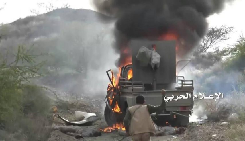 مصرع وجرح جنود سعوديين ومرتزقة وتدمير 3 آليات في كسر زحف بجيزان

