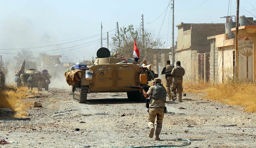 عمليات للحشد الشعبي والشرطة الاتحادية جنوب غرب كركوك