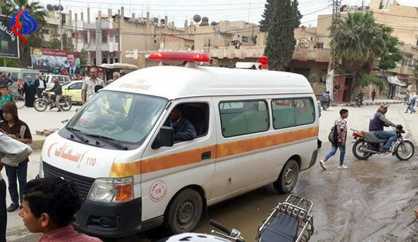 شاهد.. ضحايا بينهم الأطفال بانفجار في الحسكة السورية
