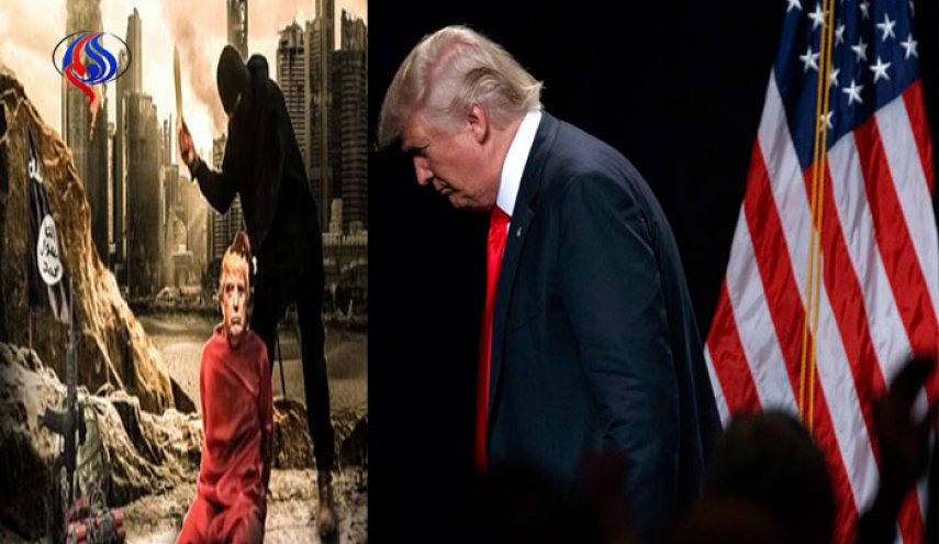 داعش تهدد بقطع رأس دونالد ترامب! + صورة