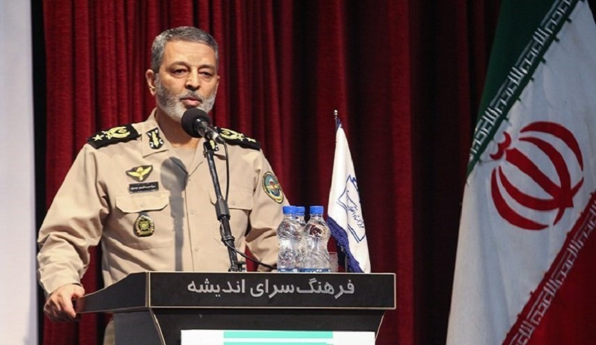 قائد الجيش يرد على انسحاب امريكا من الاتفاق النووي 