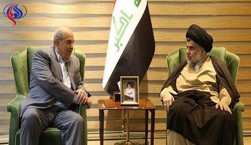تفاصيل اللقاء الذي دار بين الصدر وعلاوي في بغداد