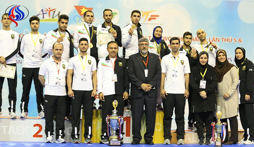  للمرة الرابعة... ايران تتوج ببطولة اسيا للباراتايكواندو