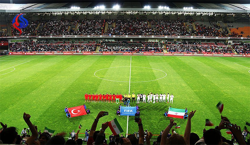 ایران تخسر امام تركیا ودیا في مشوار تحضیراتها لموندیال روسیا 2018..