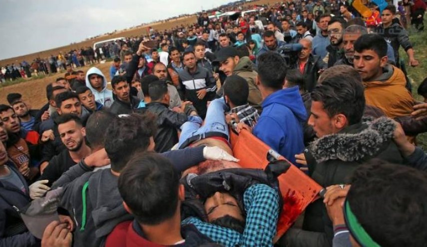 ارتفاع عدد شهداء مسيرات العودة في غزة الى 117 شهيدا