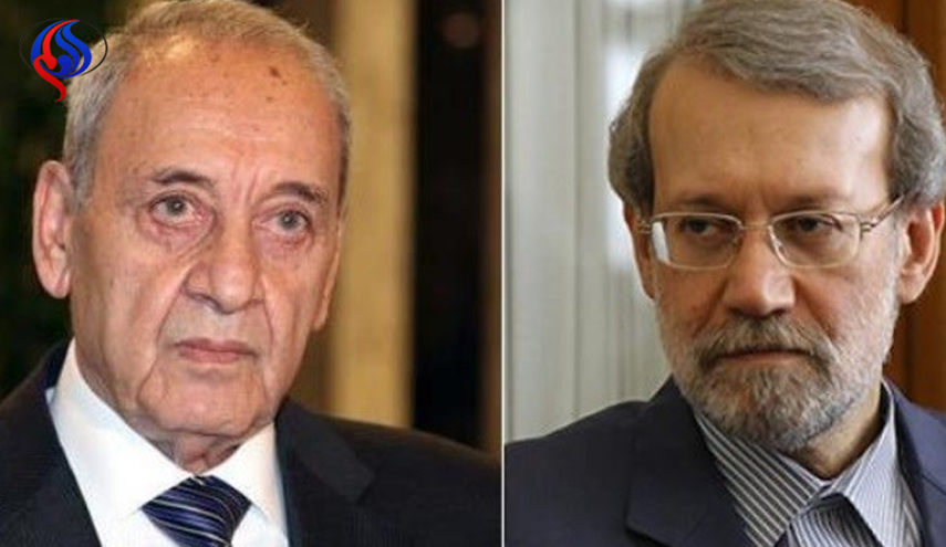 نبيه بري يبعث رسالة الى علي لاريجاني..هذا ما جاء فيها