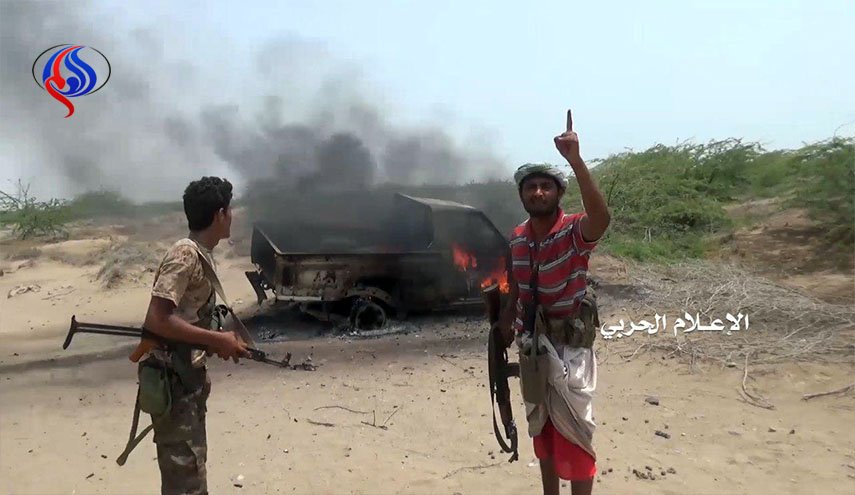 كسر زحف مكثف للغزاة والمرتزقة بجبهة الساحل الغربي