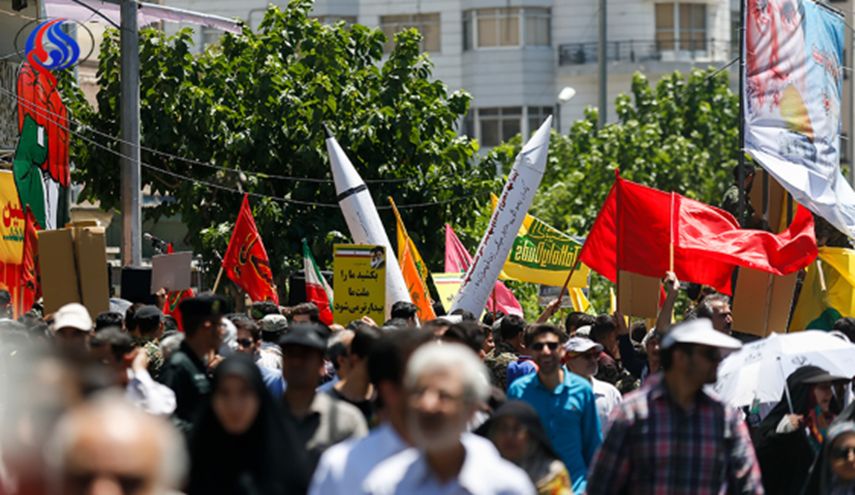 150 صحفي من 20 دولة بيوم القدس العالمي في إيران 