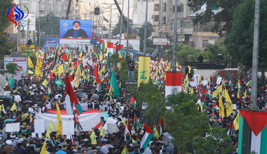 يوم القدس يوم لدعم نضال الشعب الفلسطيني ومقاومته وانتفاضته