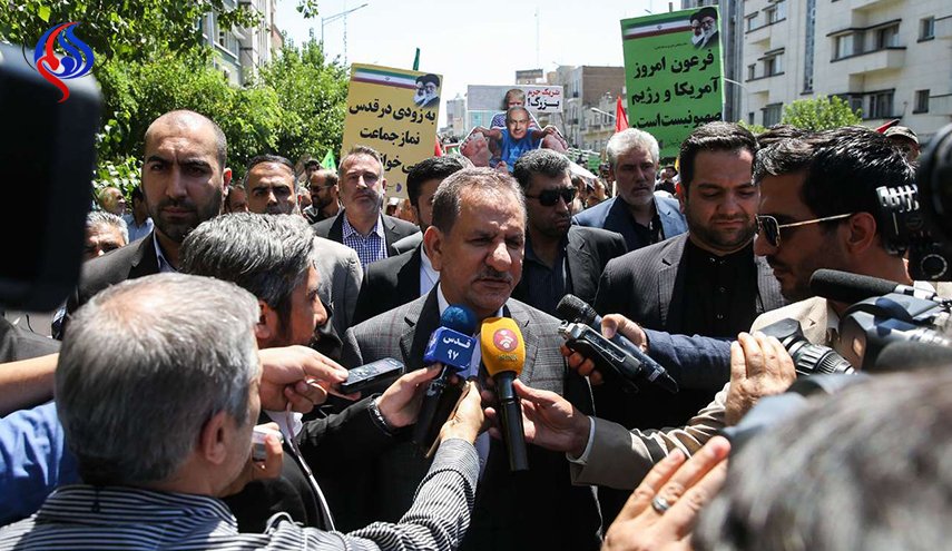 جهانغيري: صدى عالمياً لمسيرات يوم القدس هذا العام