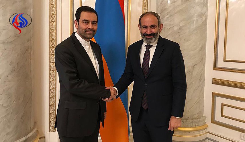 ایران وارمینیا تؤكدان علي تطویر التعاون الثنائي