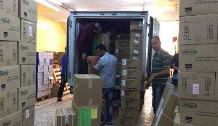 وصول أول شحنة أدوية ومستلزمات طبية الى درنة الليبية