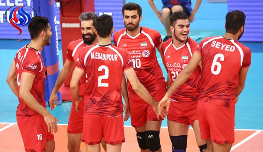 خسارة ايران امام البرازيل في  دوري الامم للكرة الطائرة 