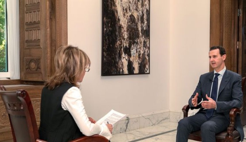 الأسد: الوجود البريطاني والأمريكي في سورية غزو