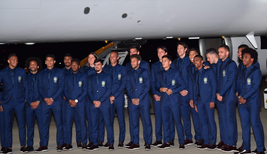 البرازيل ونيمار في روسيا مع بدء العد العكسي