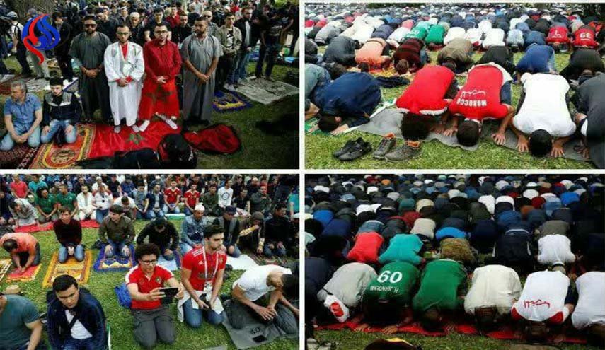 طرائف المسلمين على هامش مونديال روسيا 