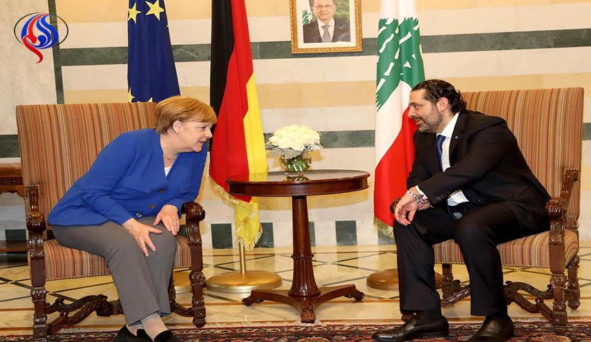 ما الذي دار بين الحريري وميركل في بيروت؟