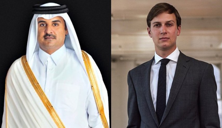 مبعوثا ترامب يلتقيان بأمير قطر

