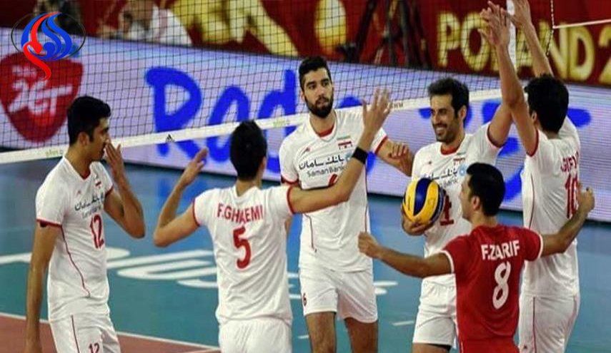 ايران تلتقي كوريا الجنوبية اليوم بدوري الامم لكرة الطائرة