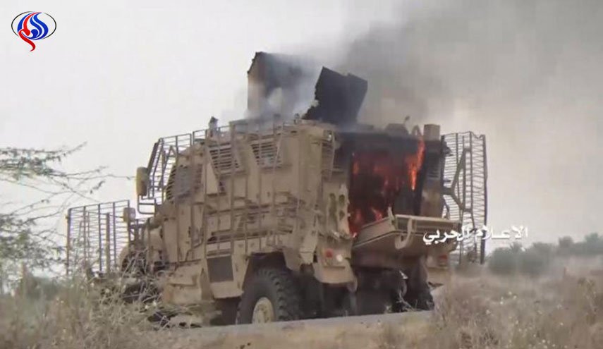 عبوة ناسفة تطير 5 مرتزقة وجرح 4 آخرين بجبهة لحج اليمنية