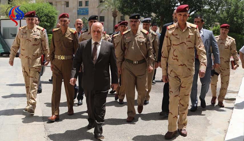 العبادي يؤكد على أهمية حصر السلاح بيد الدولة