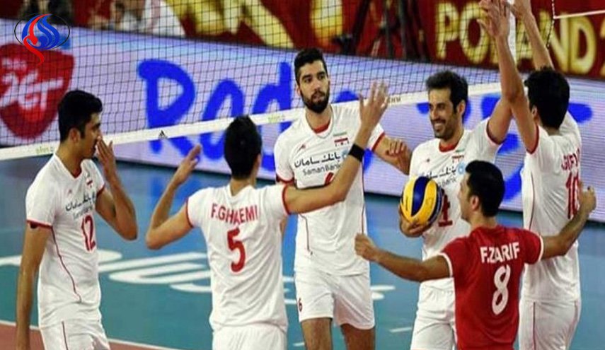 ايران تهزم المانيا بدوري الامم للكرة الطائرة