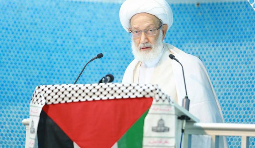 تحية من فلسطين المحتلة إلى آية الله الشيخ عيسى قاسم