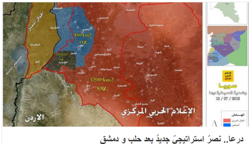درعا.. نصرٌ استراتيجيٌ جديدٌ بعد حلب و دمشق