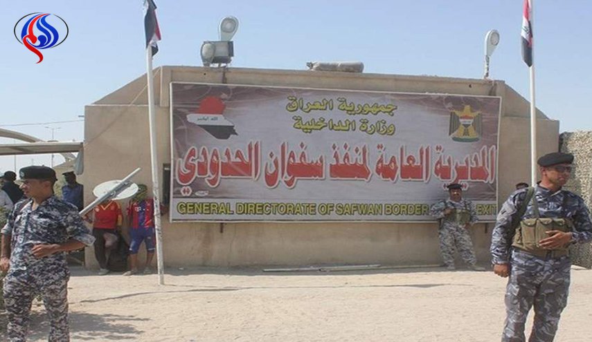 تظاهرة احتجاجية قرب منفذ سفوان الحدودي في البصرة