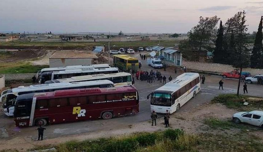 خروج الحالات الإنسانية الحرجة من الفوعة وكفريا الى حلب