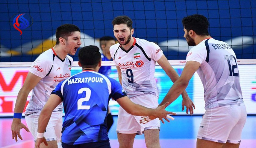 منتخب شباب ايران بالكرة الطائرة الى نهائي بطولة آسيا