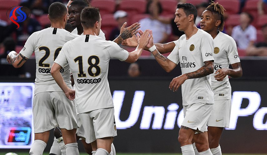 فوز سان جرمان على أتلتيكو مدريد 3-2