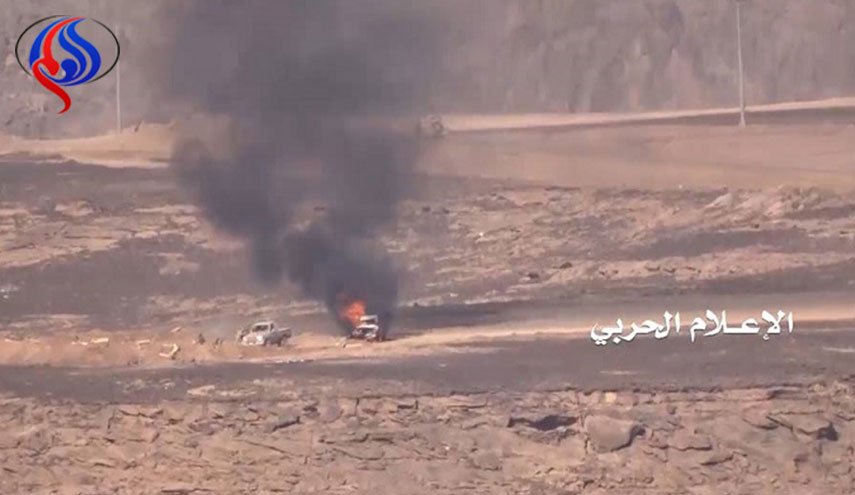 تدمير طقم عسكري ومصرع من على متنه في نجران
