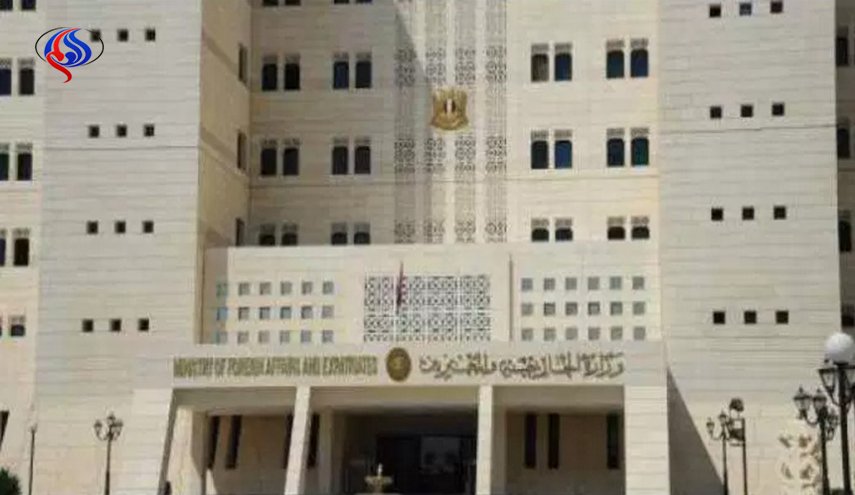 سوريا تدين القرار الأمیركي بإعادة فرض الحظر على طهران
