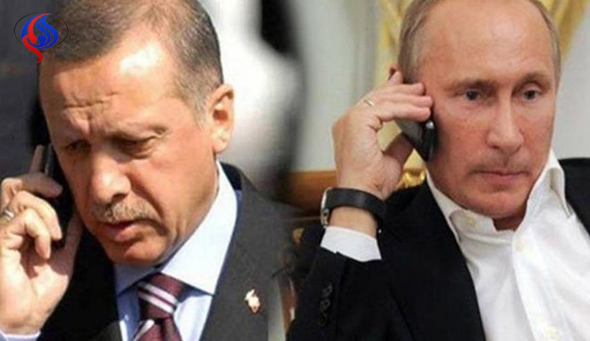 بوتين وأردوغان يبحثان الوضع في سوريا والعلاقات التجارية