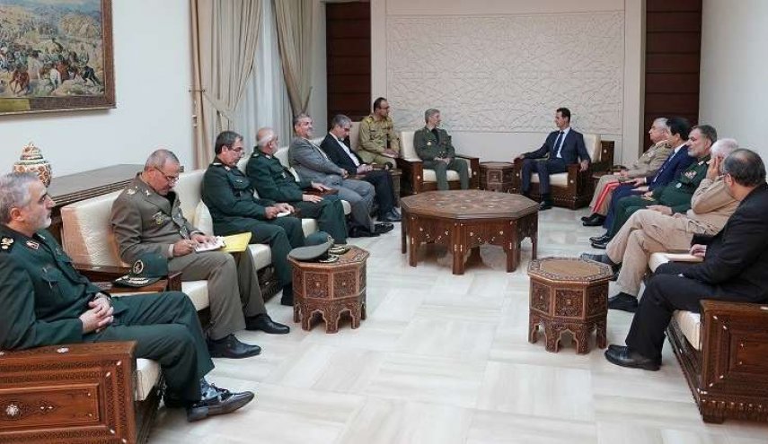 سوریا وإیران توقعان وثيقة للتعاون الدفاعي والتقني