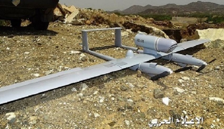 إسقاط طائرة تجسسية للعدوان في جيزان