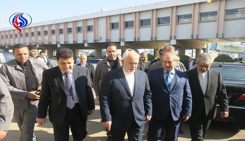 ظريف من سوريا: على الإرهابيين الخروج من إدلب
