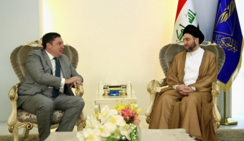الحكيم للسفير البريطاني: الأغلبية الوطنية تمثل حلاً واقعياً للكثير من الإشكاليات