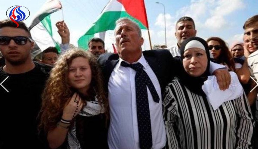 الاحتلال يمنع عهد التميمي وعائلتها من السفر الى ايران